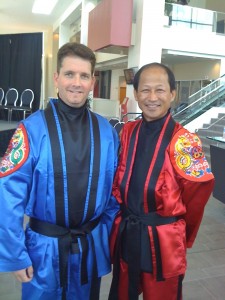 Chief Master Moberly and Chief Master M. K. Lee